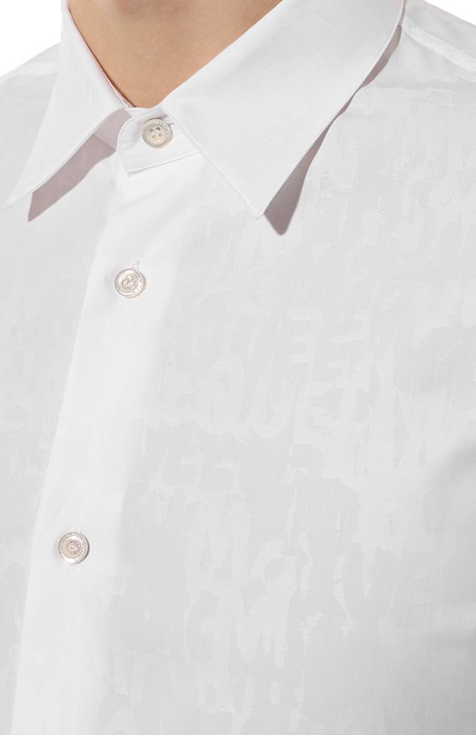 фото Хлопковая рубашка alexander mcqueen