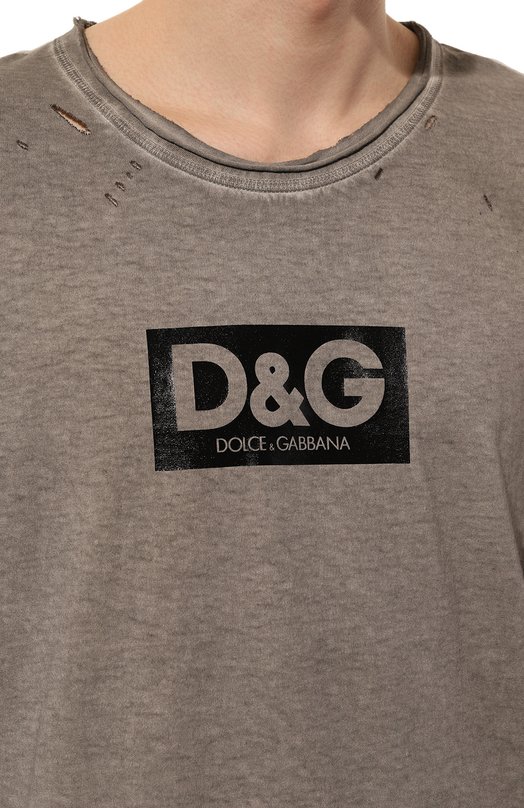 фото Хлопковая футболка dolce & gabbana