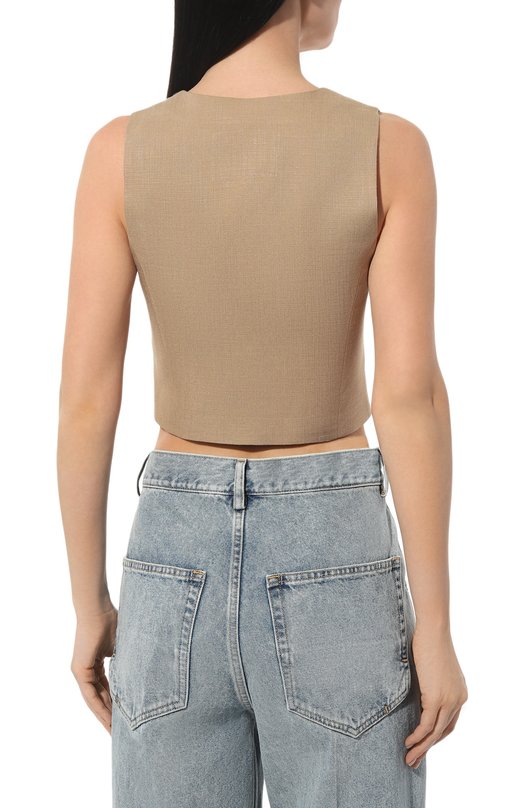 фото Жилет из вискозы msgm