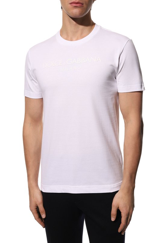 фото Хлопковая футболка dolce & gabbana