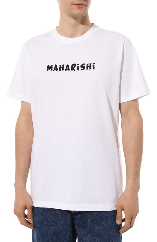 фото Хлопковая футболка maharishi