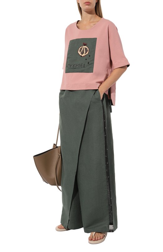 фото Брюки изо льна и хлопка midgard paris