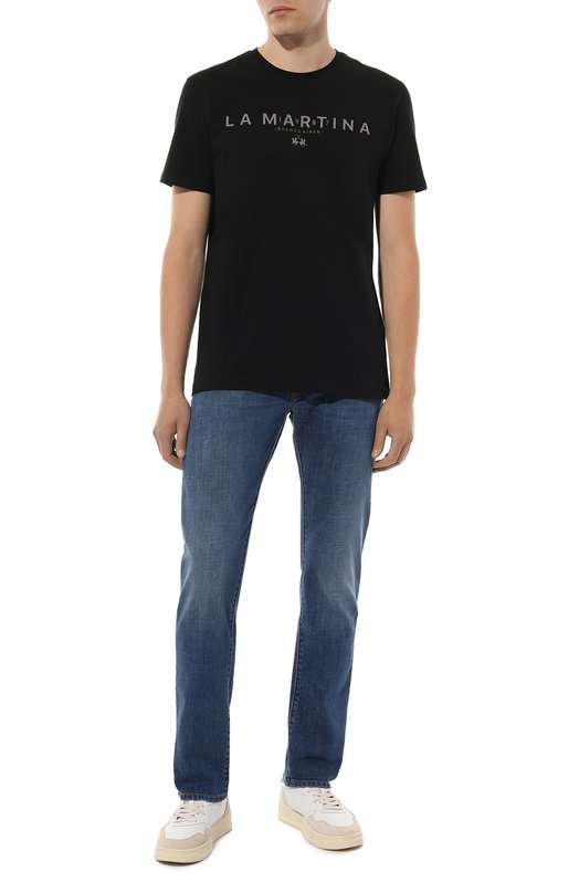 фото Хлопковая футболка la martina