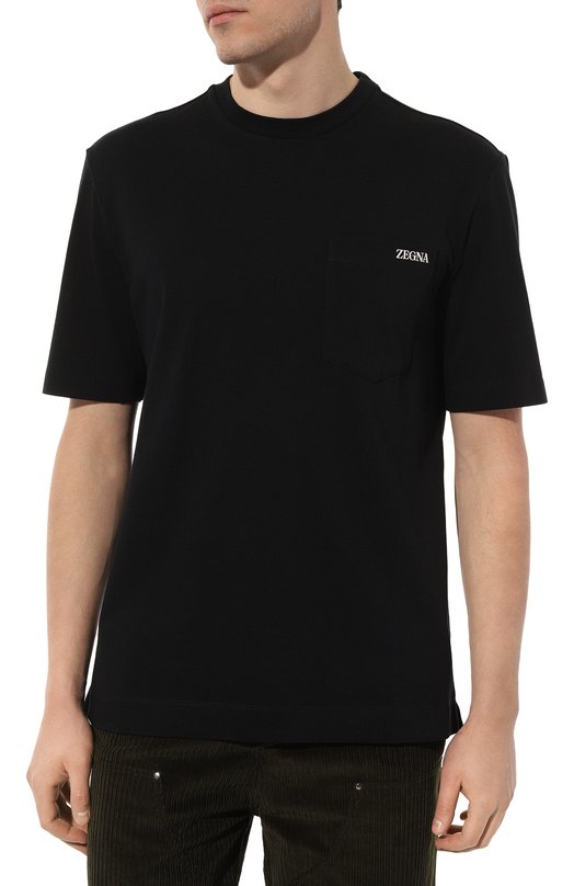 фото Хлопковая футболка ermenegildo zegna