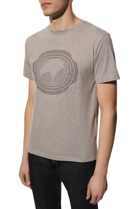 фото Хлопковая футболка stefano ricci