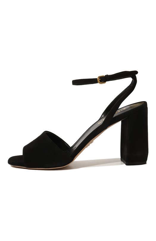 фото Замшевые босоножки prada