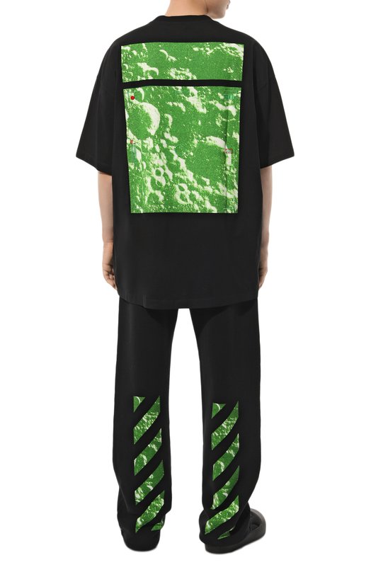 фото Хлопковые брюки off-white