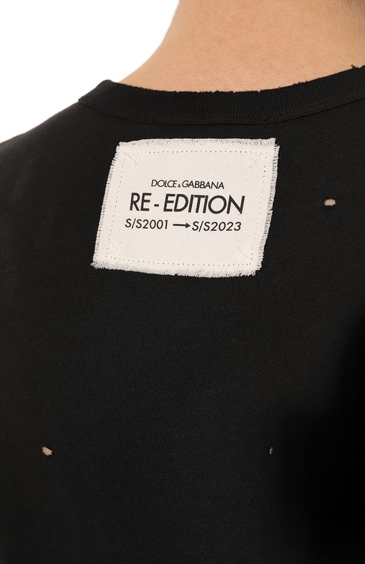 фото Хлопковая футболка dolce & gabbana