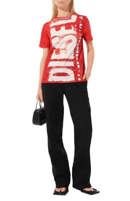 фото Хлопковая футболка diesel