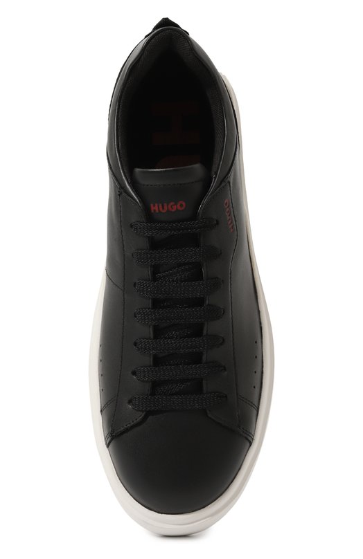 фото Кожаные кеды hugo