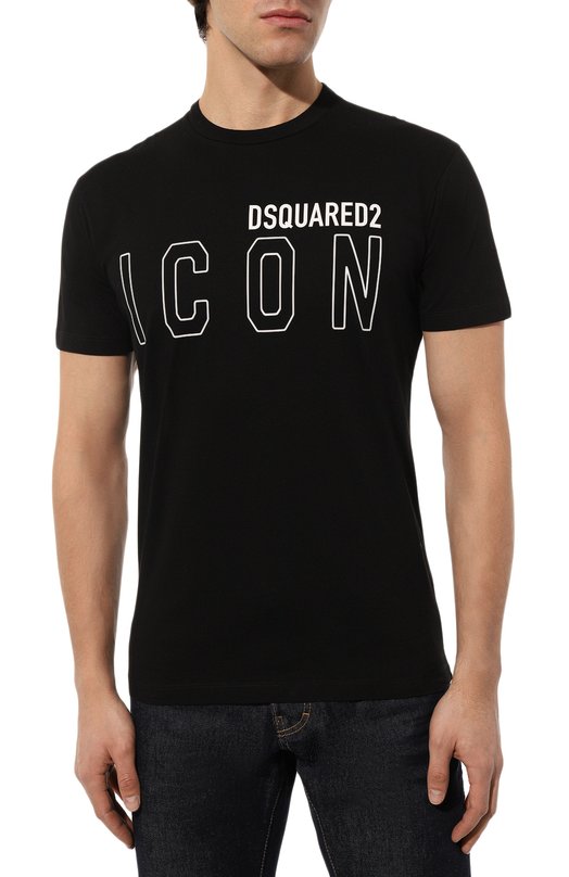 фото Хлопковая футболка icon dsquared2