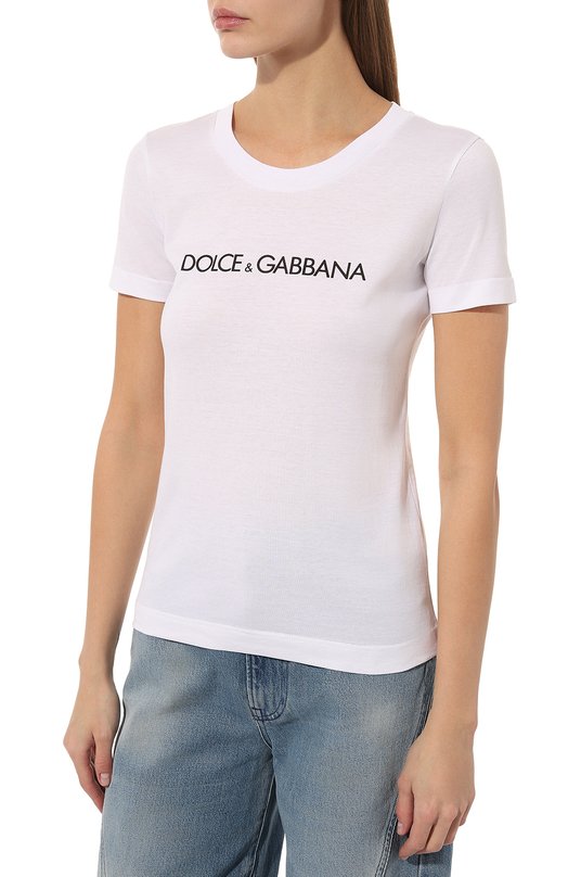 фото Хлопковая футболка dolce & gabbana