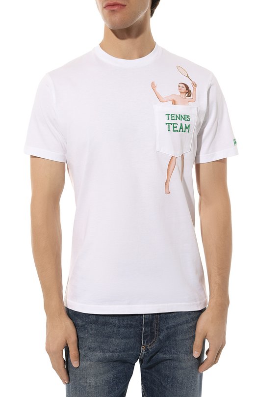 фото Хлопковая футболка mc2 saint barth