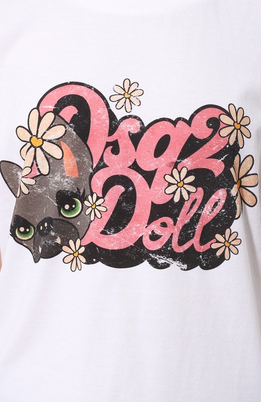 фото Хлопковая футболка dsquared2