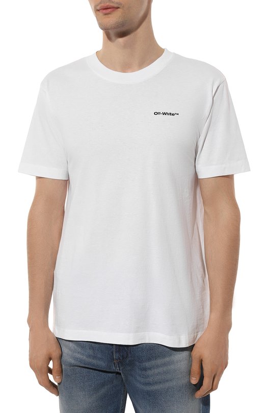 фото Хлопковая футболка off-white