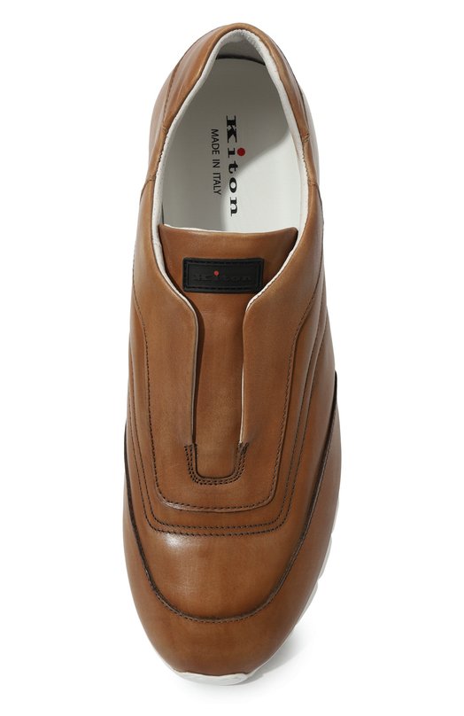 фото Кожаные кроссовки kiton
