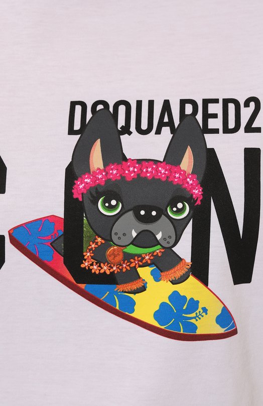 фото Хлопковая футболка dsquared2