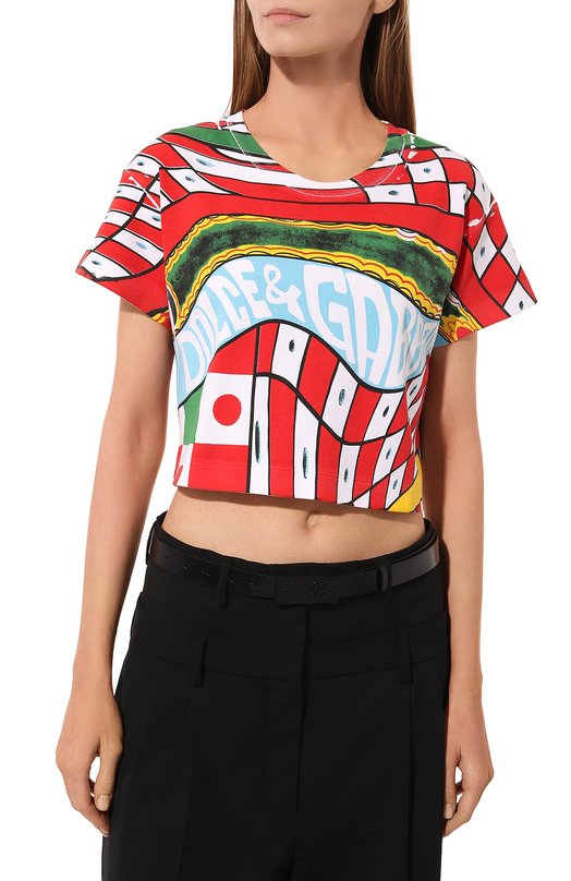 фото Хлопковая футболка dolce & gabbana