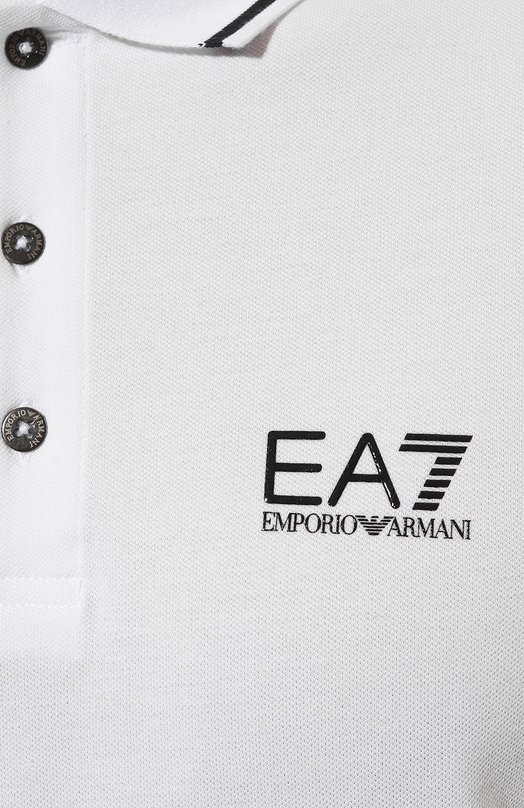 фото Хлопковое поло ea 7