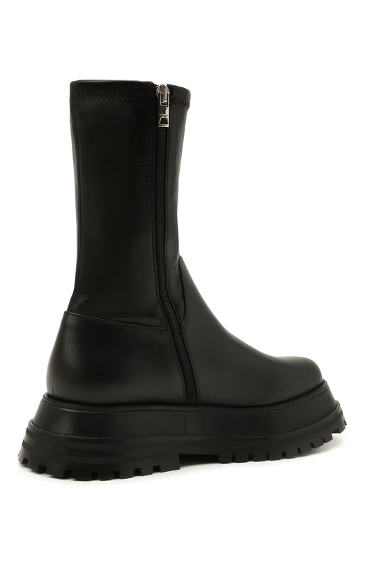 фото Кожаные ботинки hurr burberry