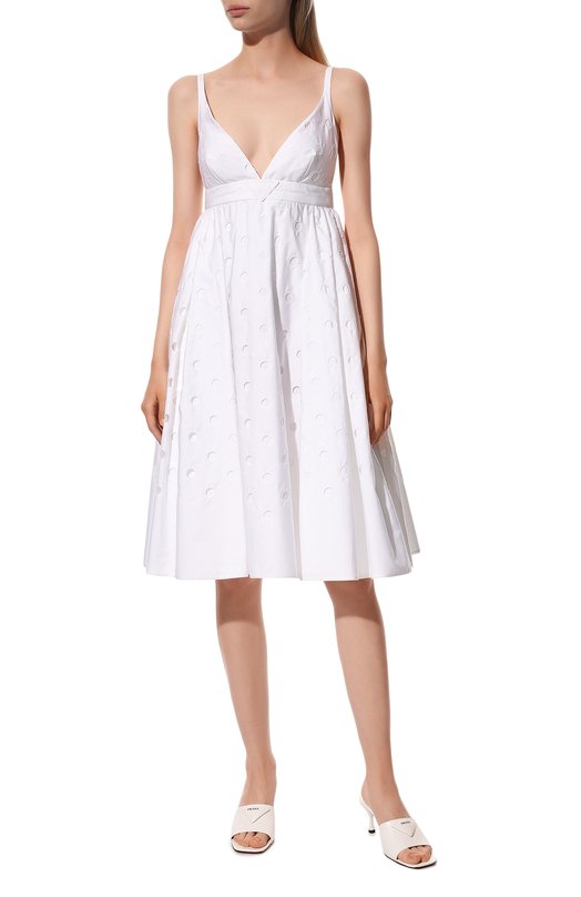 фото Хлопковое платье prada