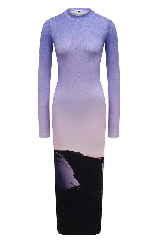 фото Хлопковое платье msgm