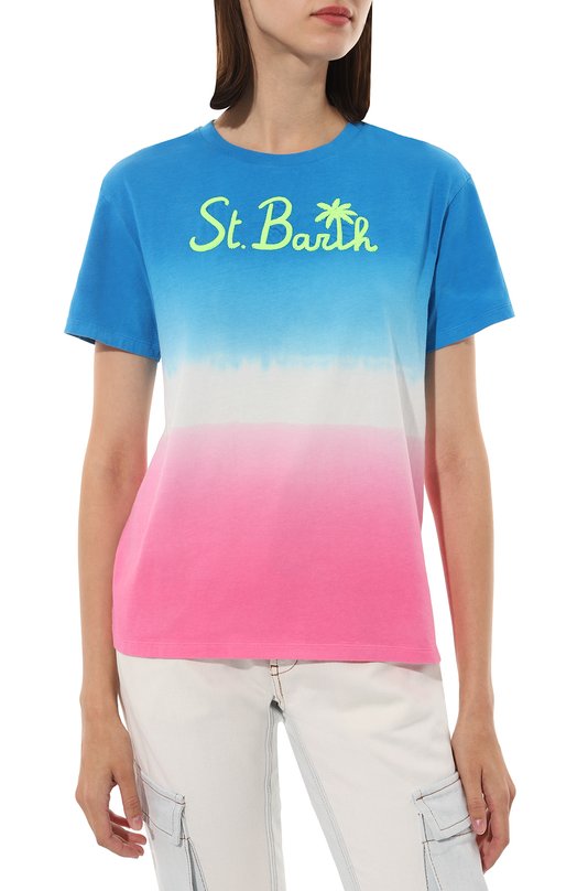 фото Хлопковая футболка mc2 saint barth
