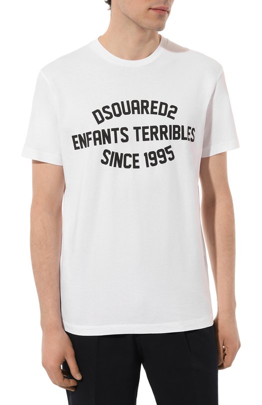 фото Хлопковая футболка dsquared2