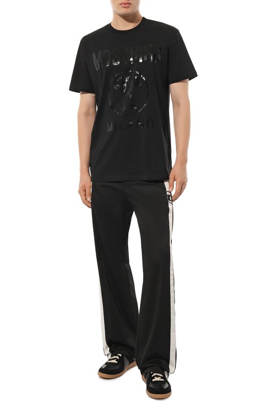 фото Хлопковая футболка moschino