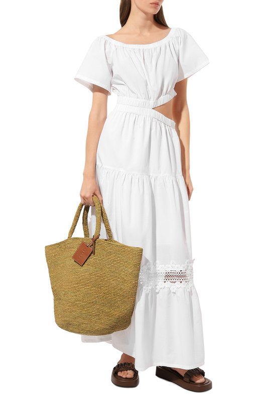 фото Хлопковое платье liu jo