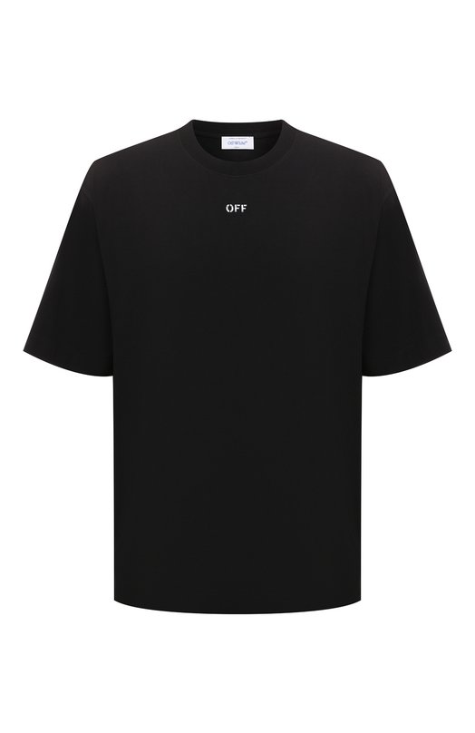 фото Хлопковая футболка off-white