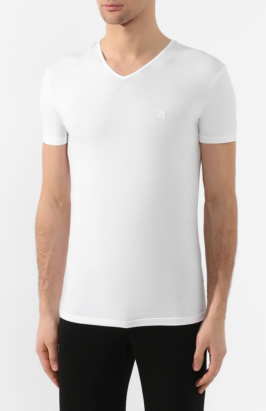 фото Хлопковая футболка ermenegildo zegna