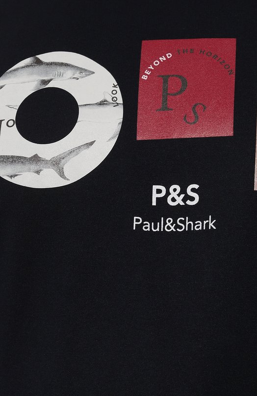 фото Хлопковая футболка paul&shark