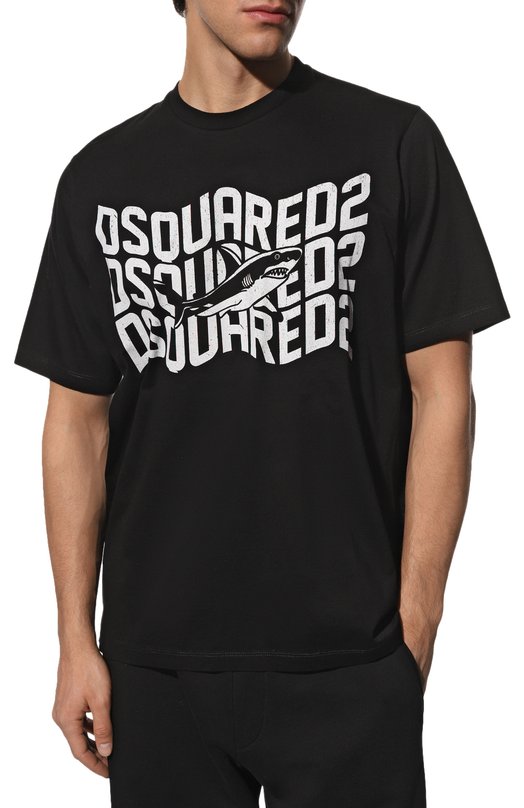 фото Хлопковая футболка dsquared2