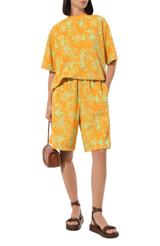 фото Хлопковая футболка marni x no vacancy inn marni