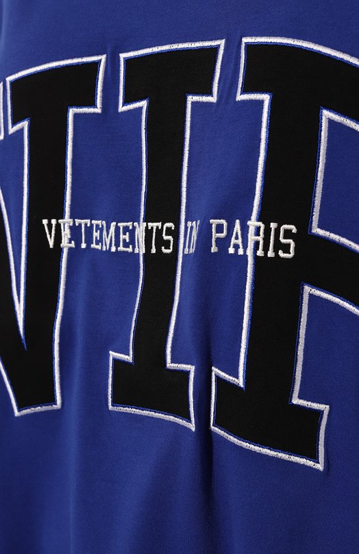 фото Хлопковая футболка vetements