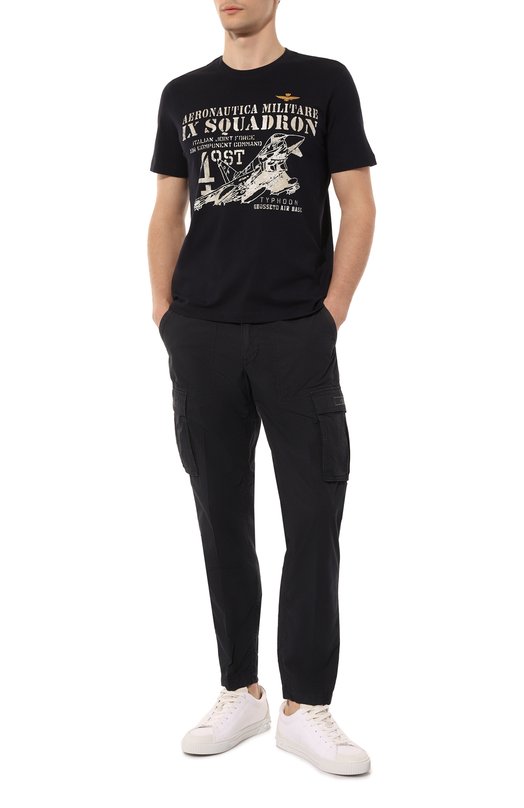 фото Хлопковая футболка aeronautica militare