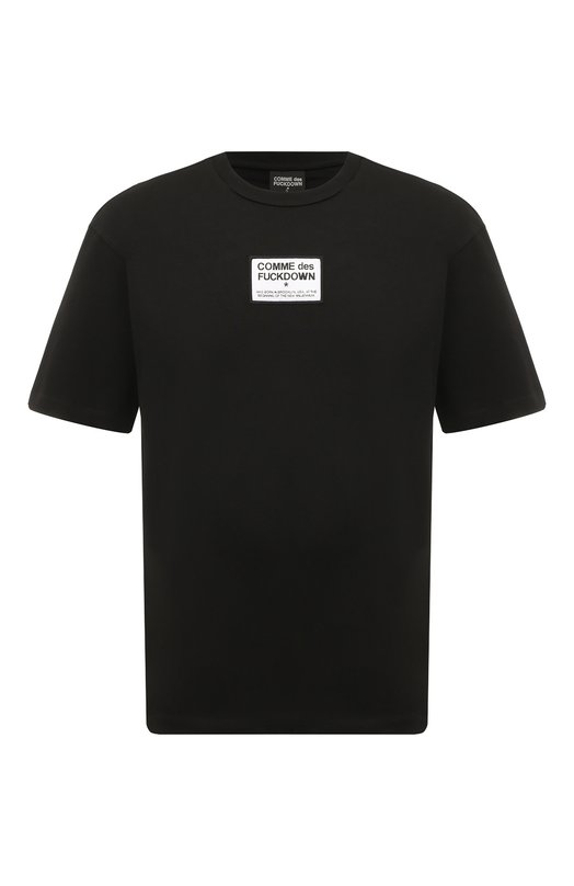 фото Хлопковая футболка comme des fuckdown