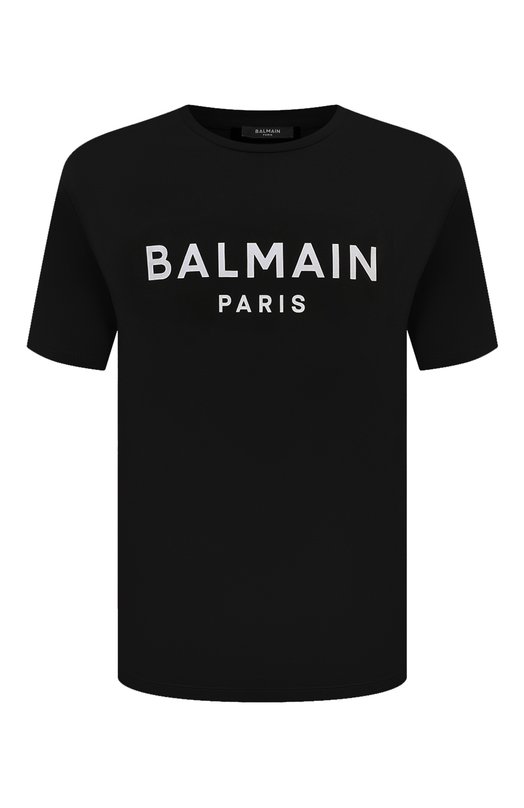 фото Хлопковая футболка balmain