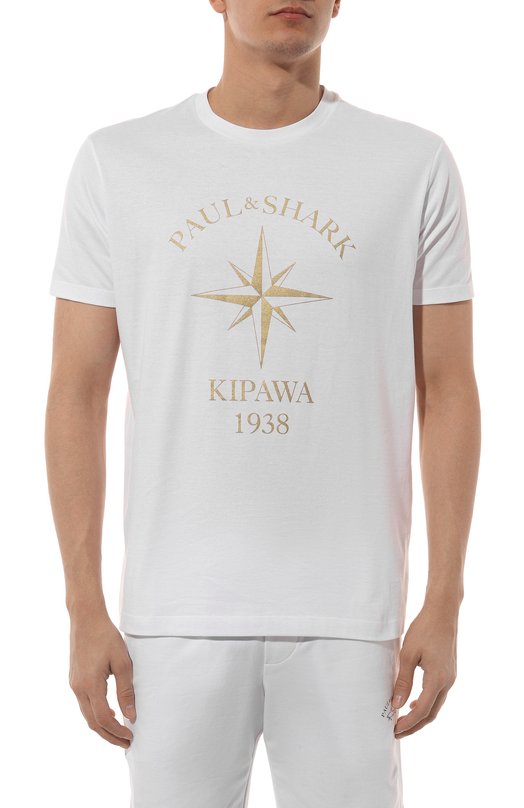 фото Хлопковая футболка paul&shark