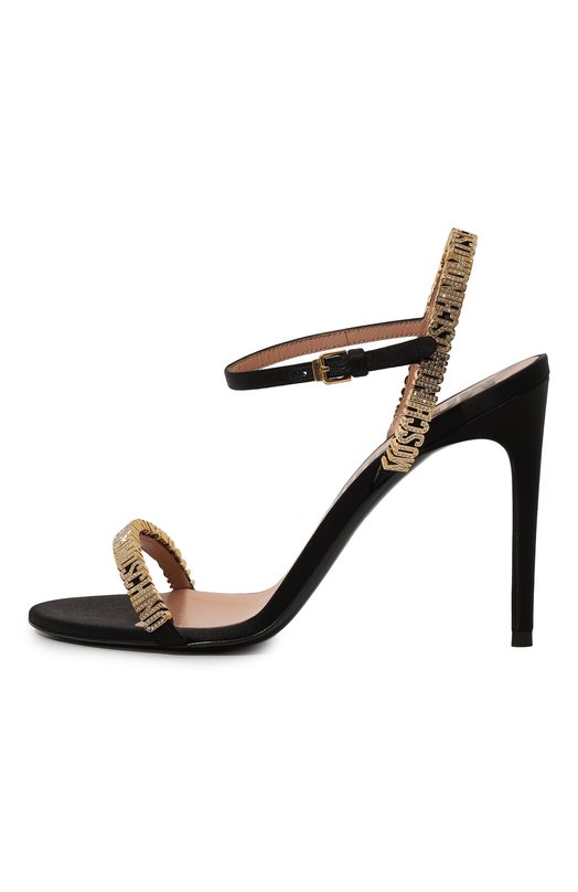 фото Текстильные босоножки moschino