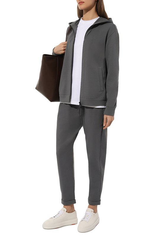 фото Хлопковая толстовка brunello cucinelli