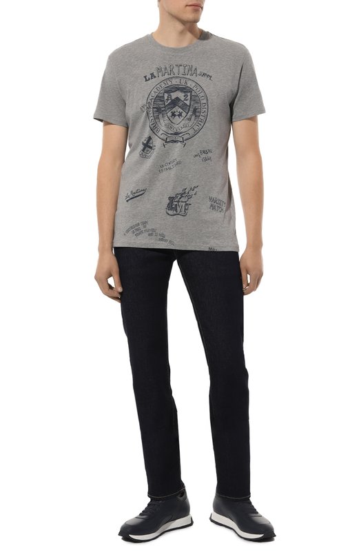 фото Хлопковая футболка la martina