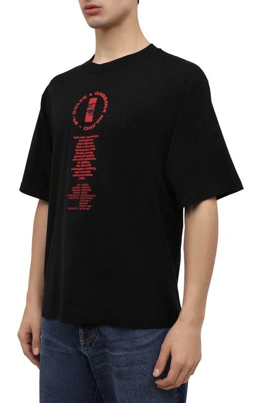 фото Хлопковая футболка dolce & gabbana