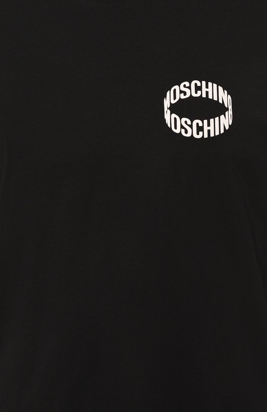 фото Хлопковая футболка moschino