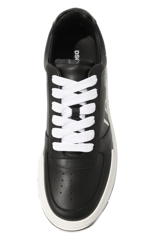 фото Кожаные кеды canadian dsquared2