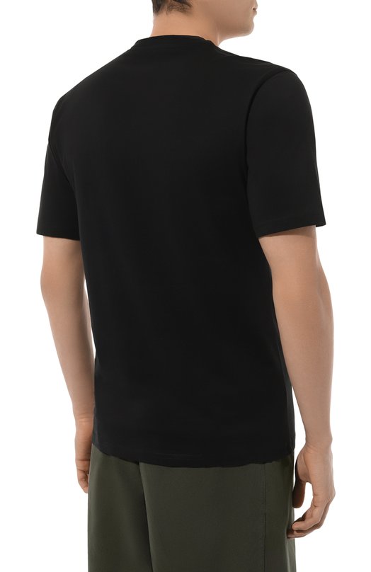 фото Хлопковая футболка moschino