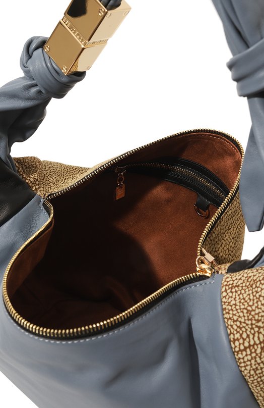 фото Сумка domino hobo medium borbonese