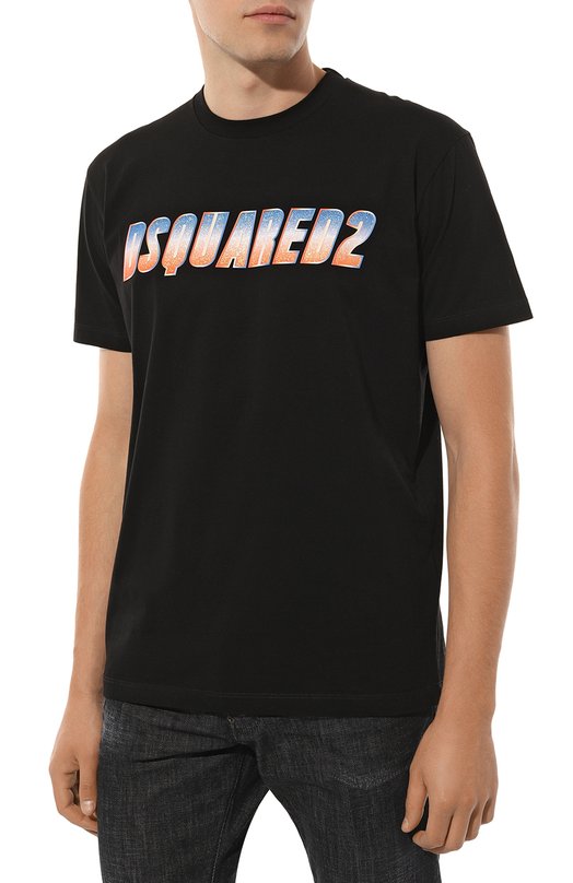 фото Хлопковая футболка dsquared2