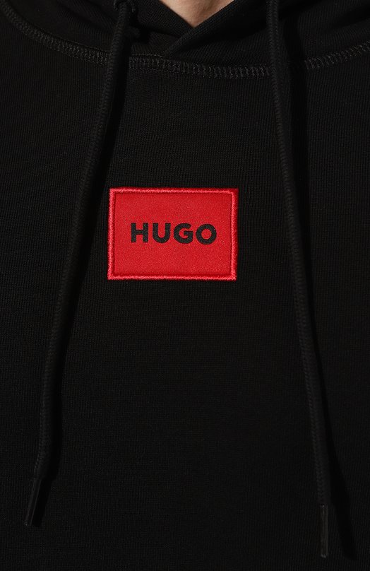фото Хлопковое худи hugo